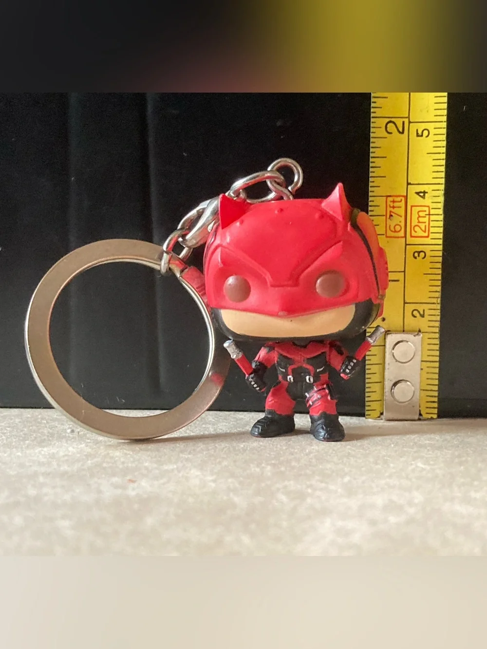 2016 Funko Pop! Marvel Daredevil Bobblehead Keychain